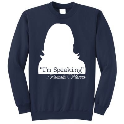 I'm Speaking Kamala Harris Silhouette  Sweatshirt