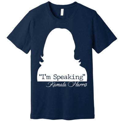 I'm Speaking Kamala Harris Silhouette  Premium T-Shirt