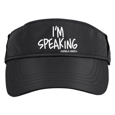 I'm Speaking Kamala Harris Vice President Debate Quote Adult Drive Performance Visor