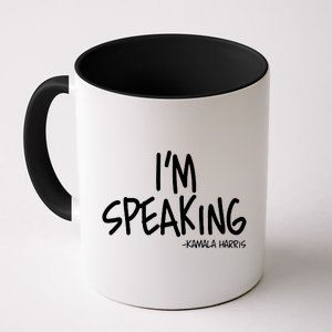 I'm Speaking Kamala Harris Vice President Debate Quote Coffee Mug