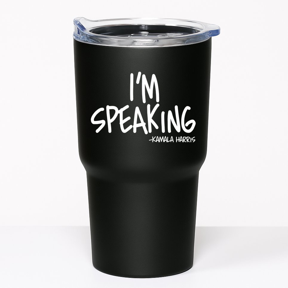 I'm Speaking Kamala Harris Vice President Debate Quote Tumbler