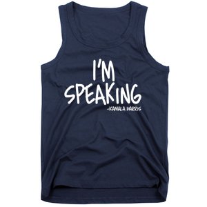 I'm Speaking Kamala Harris Vice President Debate Quote Tank Top