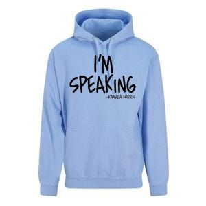 I'm Speaking Kamala Harris Vice President Debate Quote Unisex Surf Hoodie