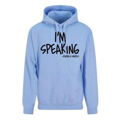 I'm Speaking Kamala Harris Vice President Debate Quote Unisex Surf Hoodie