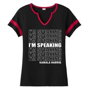 I'm Speaking Madam Vice President Ladies Halftime Notch Neck Tee