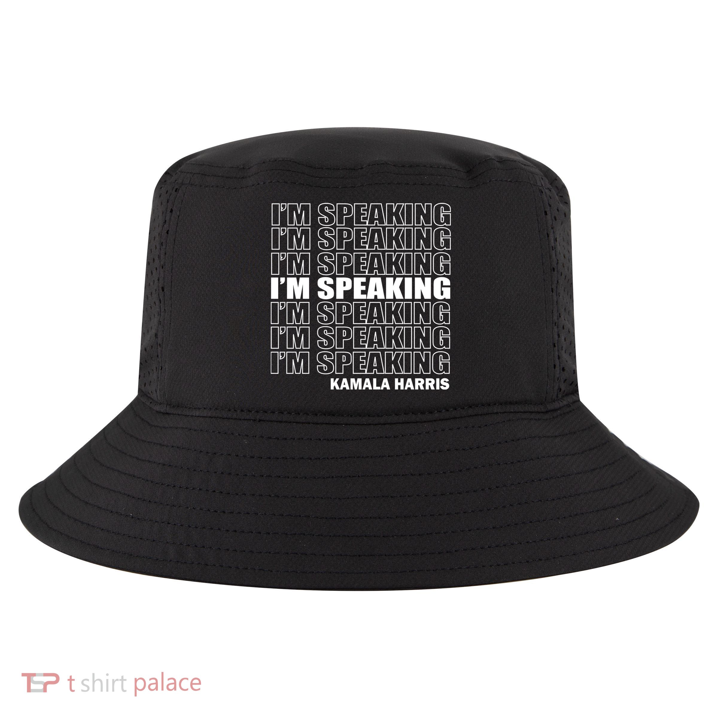 I'm Speaking Madam Vice President Cool Comfort Performance Bucket Hat