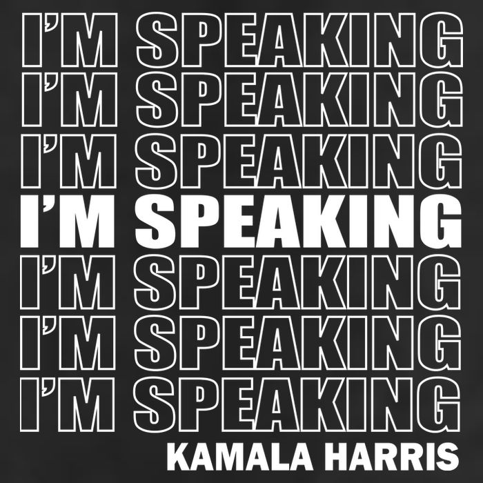 I'm Speaking Madam Vice President 7 Panel Mesh Trucker Snapback Hat