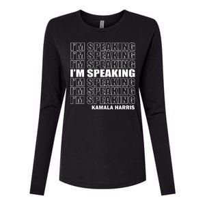 I'm Speaking Madam Vice President Womens Cotton Relaxed Long Sleeve T-Shirt