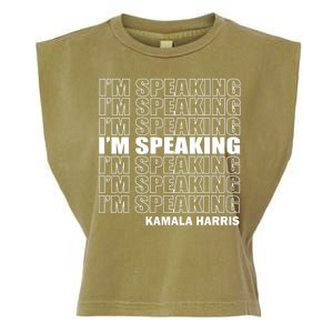 I'm Speaking Madam Vice President Garment-Dyed Women's Muscle Tee