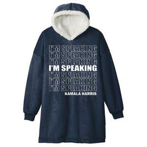 I'm Speaking Madam Vice President Hooded Wearable Blanket