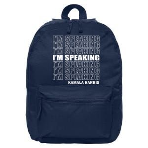 I'm Speaking Madam Vice President 16 in Basic Backpack