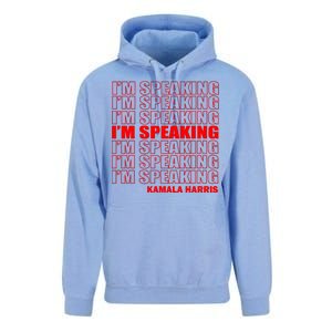 I'm Speaking Madam Vice President Unisex Surf Hoodie