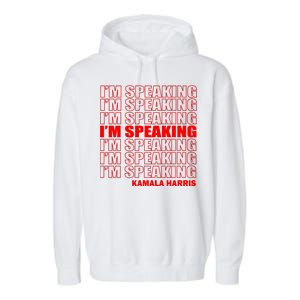 I'm Speaking Madam Vice President Garment-Dyed Fleece Hoodie