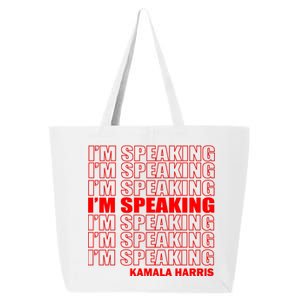 I'm Speaking Madam Vice President 25L Jumbo Tote