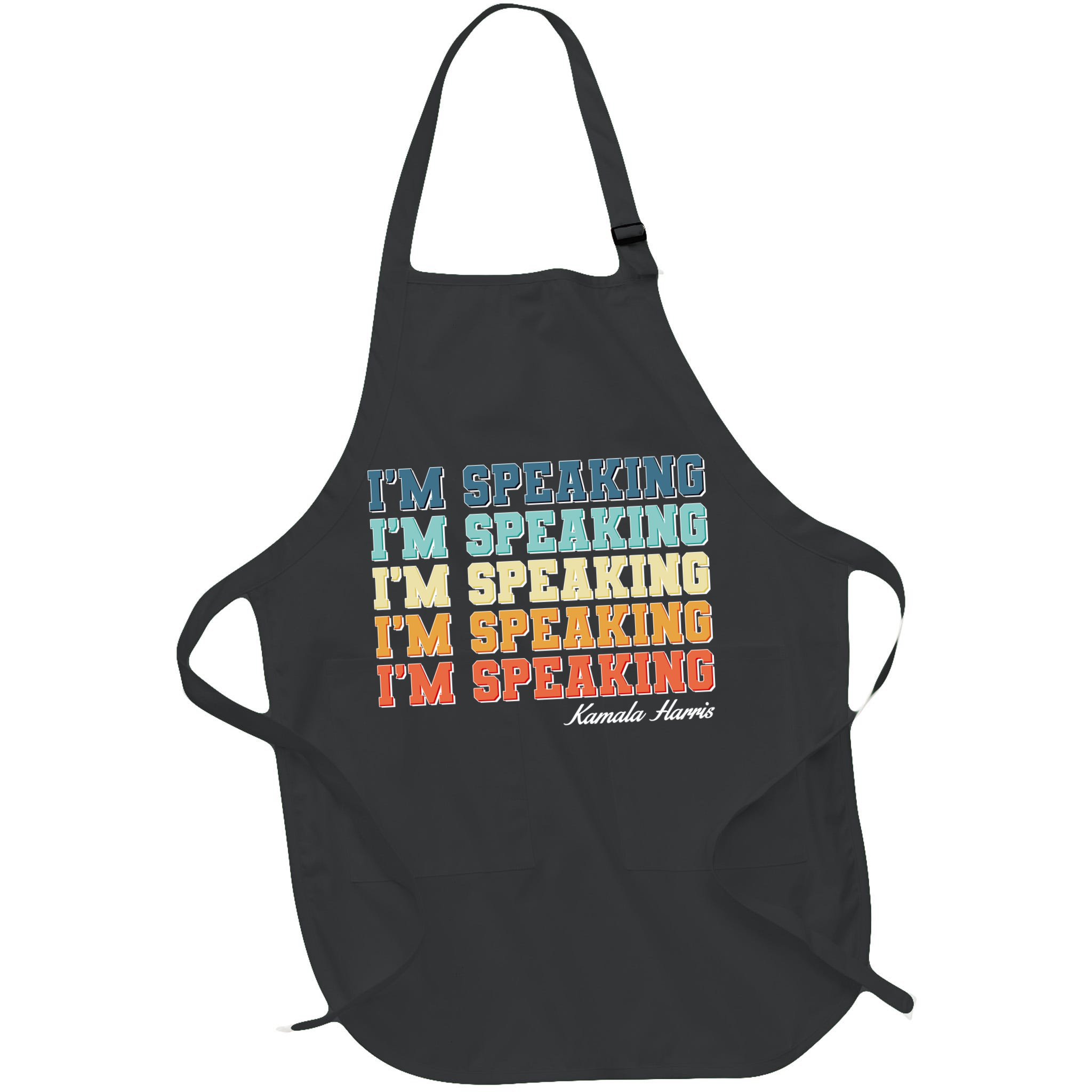 I'm Speaking pattern Kamala Harris Madam Vice President Apron
