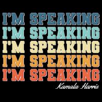 I'm Speaking pattern Kamala Harris Madam Vice President Impact Tech Backpack