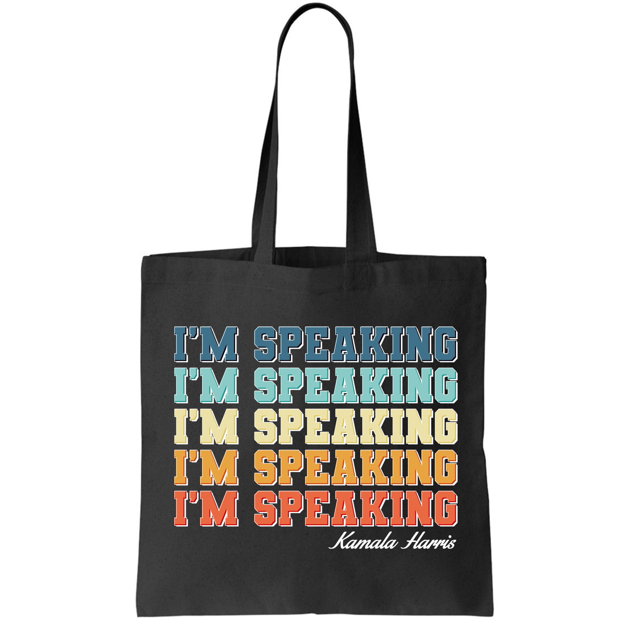 I'm Speaking pattern Kamala Harris Madam Vice President Bag