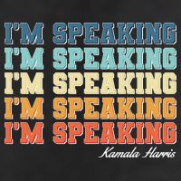 I'm Speaking pattern Kamala Harris Madam Vice President Golf Towel