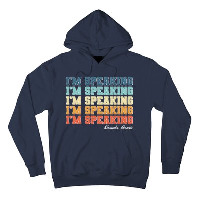 I'm Speaking pattern Kamala Harris Madam Vice President Hoodie