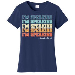 I'm Speaking pattern Kamala Harris Madam Vice President Women's T-Shirt