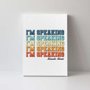 I'm Speaking pattern Kamala Harris Madam Vice President Canvas