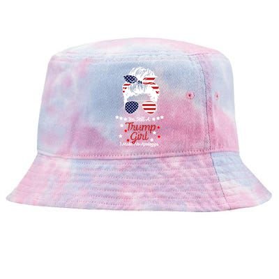 I'm Still A Trump Girl I Make No Apologies Trump 2024 Tie-Dyed Bucket Hat