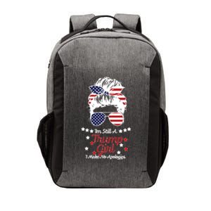 I'm Still A Trump Girl I Make No Apologies Trump 2024 Vector Backpack