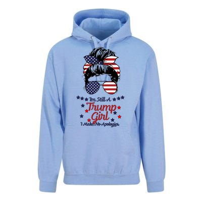 I'm Still A Trump Girl I Make No Apologies Trump 2024 Unisex Surf Hoodie