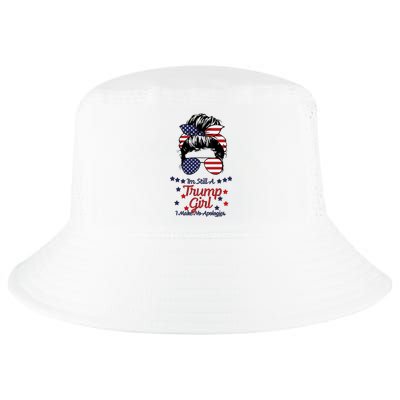 I'm Still A Trump Girl I Make No Apologies Trump 2024 Cool Comfort Performance Bucket Hat