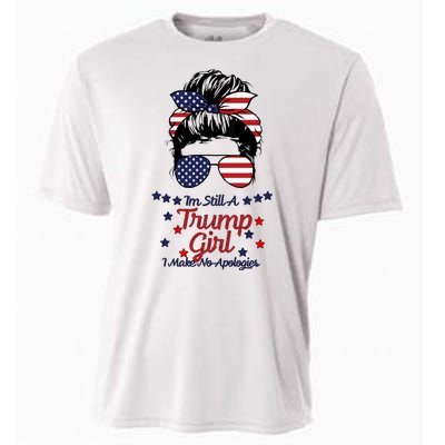 I'm Still A Trump Girl I Make No Apologies Trump 2024 Cooling Performance Crew T-Shirt