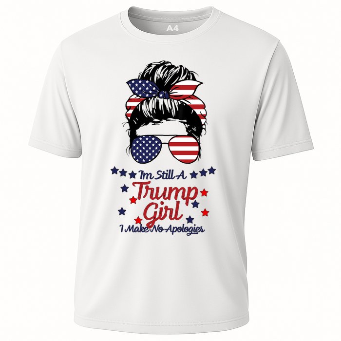 I'm Still A Trump Girl I Make No Apologies Trump 2024 Cooling Performance Crew T-Shirt