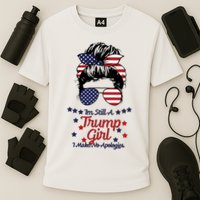 I'm Still A Trump Girl I Make No Apologies Trump 2024 Cooling Performance Crew T-Shirt
