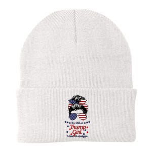 I'm Still A Trump Girl I Make No Apologies Trump 2024 Knit Cap Winter Beanie