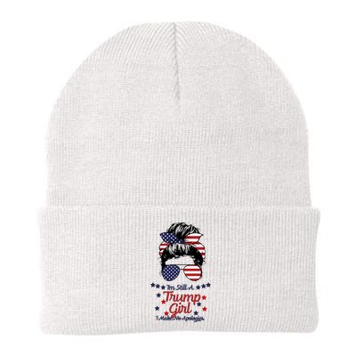 I'm Still A Trump Girl I Make No Apologies Trump 2024 Knit Cap Winter Beanie