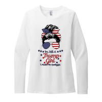 I'm Still A Trump Girl I Make No Apologies Trump 2024 Womens CVC Long Sleeve Shirt