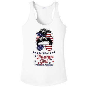 I'm Still A Trump Girl I Make No Apologies Trump 2024 Ladies PosiCharge Competitor Racerback Tank