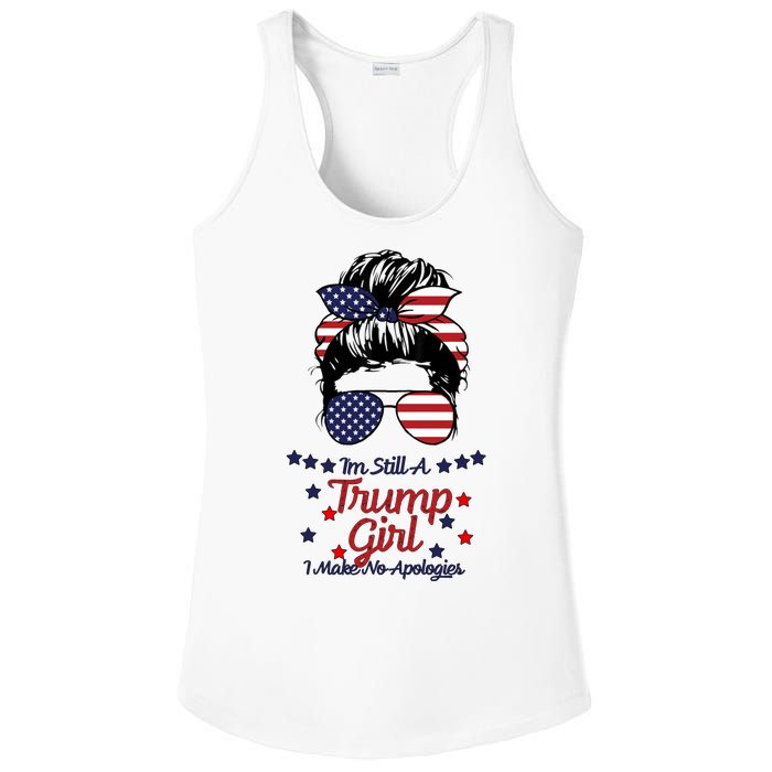 I'm Still A Trump Girl I Make No Apologies Trump 2024 Ladies PosiCharge Competitor Racerback Tank