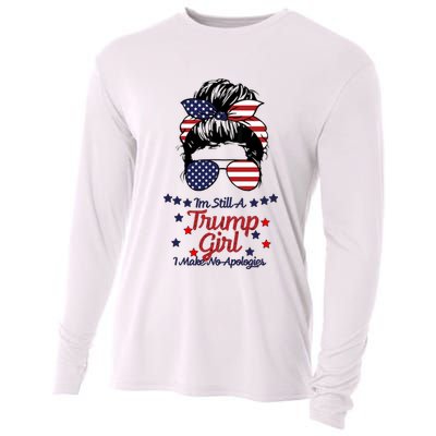 I'm Still A Trump Girl I Make No Apologies Trump 2024 Cooling Performance Long Sleeve Crew
