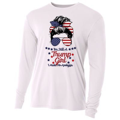 I'm Still A Trump Girl I Make No Apologies Trump 2024 Cooling Performance Long Sleeve Crew