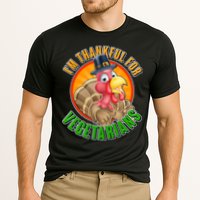 I'm Thankful For Vegetarians Funny Thanksgiving Cooling Performance Crew T-Shirt