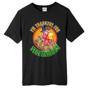 I'm Thankful For Vegetarians Funny Thanksgiving Tall Fusion ChromaSoft Performance T-Shirt