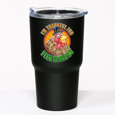 I'm Thankful For Vegetarians Funny Thanksgiving Tumbler