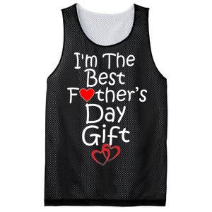 I'm The Best Father's Day Gift Mesh Reversible Basketball Jersey Tank