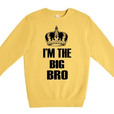 I'm The Big Bro Premium Crewneck Sweatshirt