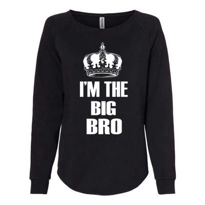 I'm The Big Bro Womens California Wash Sweatshirt