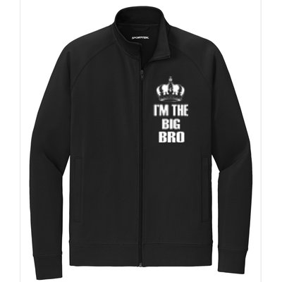 I'm The Big Bro Stretch Full-Zip Cadet Jacket