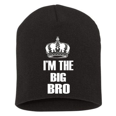 I'm The Big Bro Short Acrylic Beanie