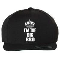 I'm The Big Bro Wool Snapback Cap