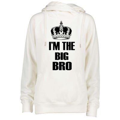 I'm The Big Bro Womens Funnel Neck Pullover Hood