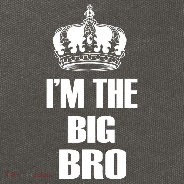 I'm The Big Bro Cotton Canvas Backpack